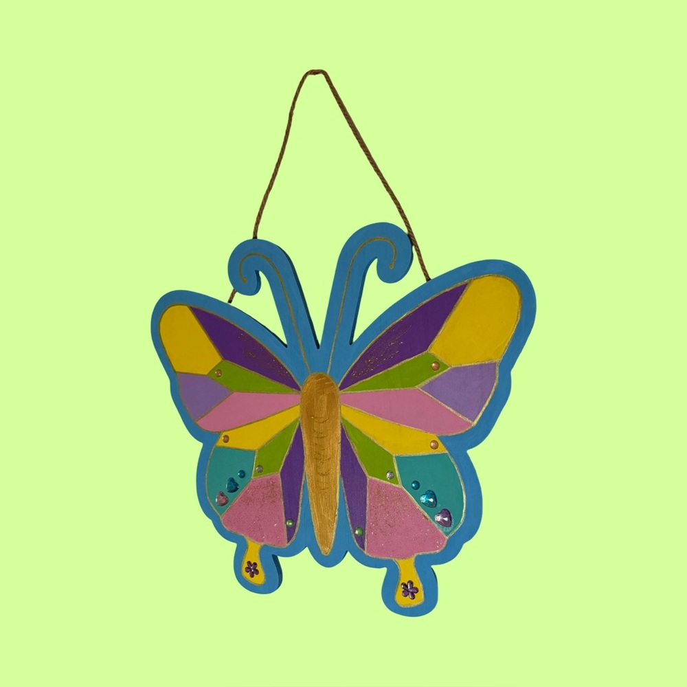 Colorful Butterfly Wall Hanging Decor